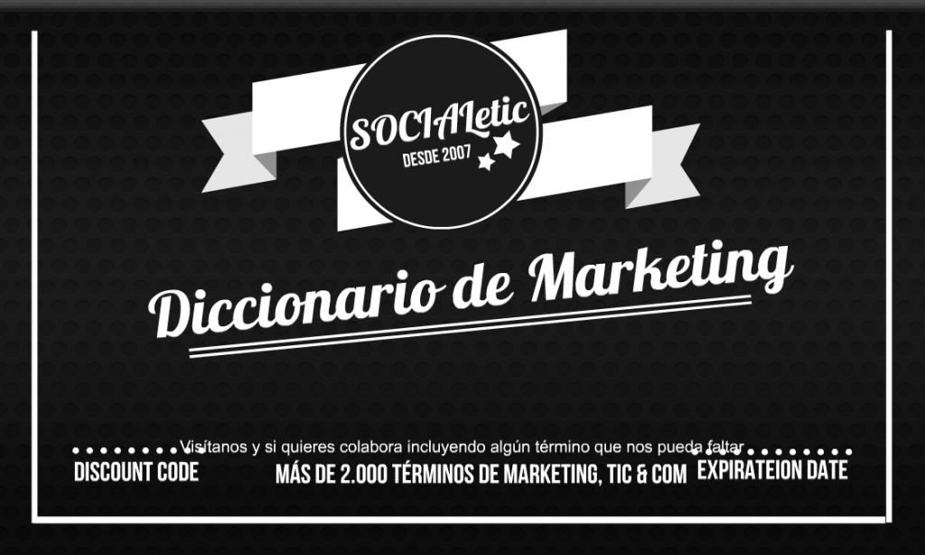 portada del diccionario de marketing de www.socialetic.com