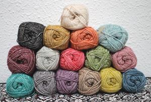lana de color