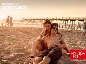 publicidad de rayban