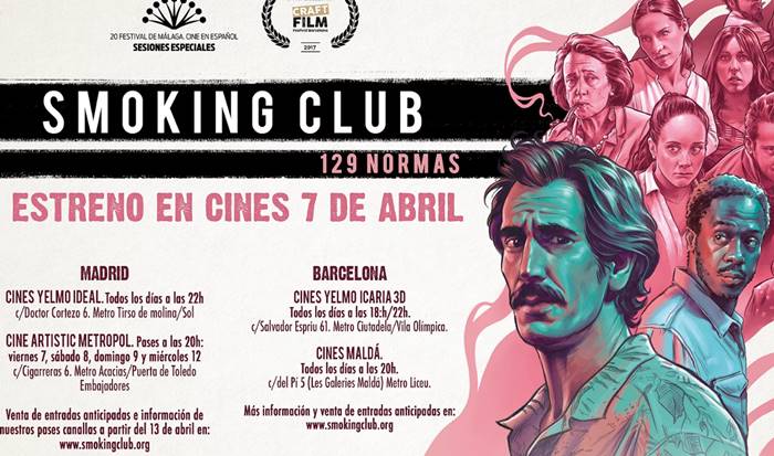 smoking club la pelicula