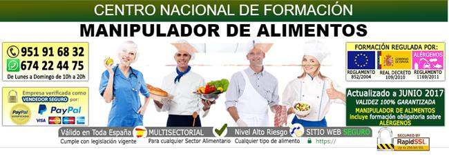 manipulacion de alimentos