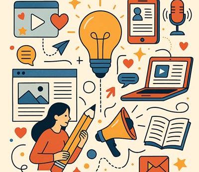 marketing de contenidos de diferentes tipos