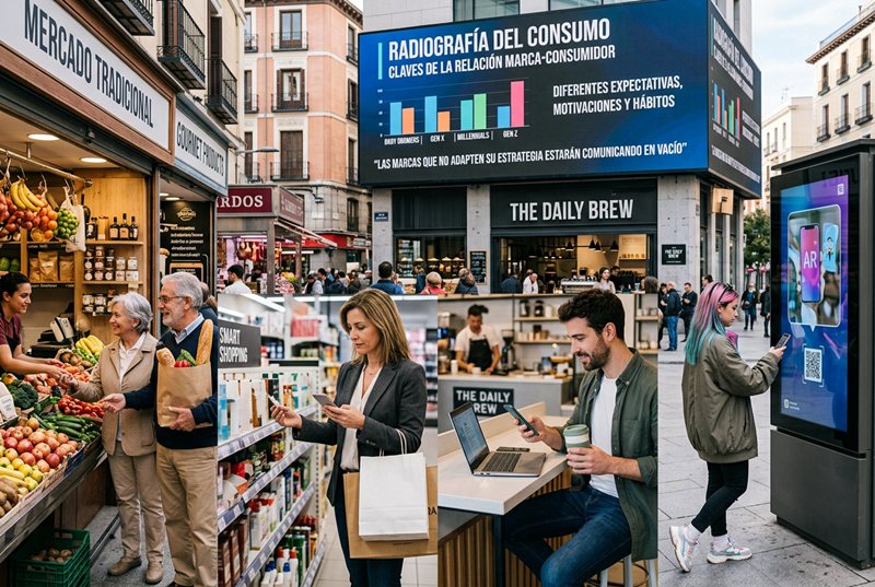 radiografia-de-consumo | SOCIALetic imagen que muestra una radiografía del consumo en 2026 según el tipo de consumidor